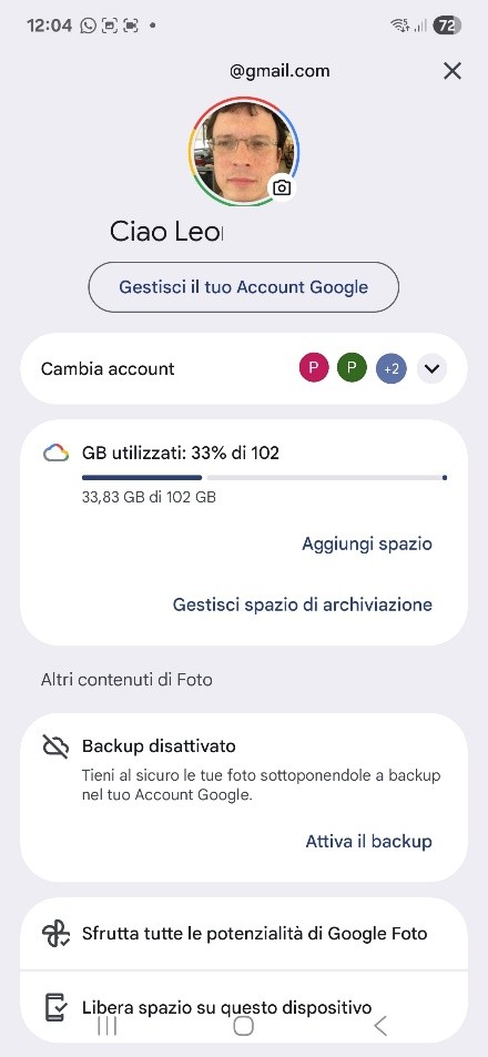 screenshot Google Foto 1